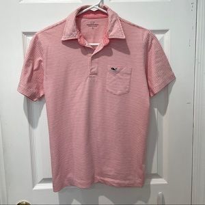 Vineyard Vines Polo, , size Large(16-18)stripes  2 pieces ( pink & blue)
